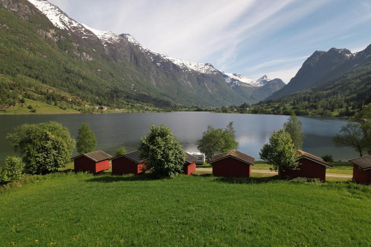 Loken Camping - Trivelig Og Idyllisk Ved Vannet Ξενοδοχείο Olden Εξωτερικό φωτογραφία